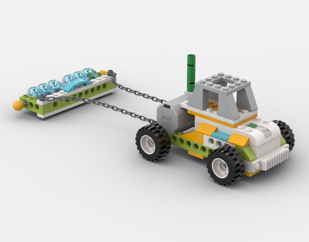 Tractor con Arado